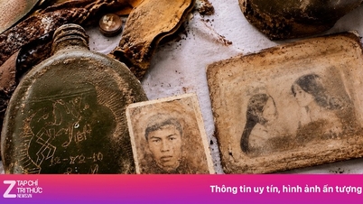 A província de Dong Nai busca parentes de soldados mortos em combate por meio de fotografias; muitos artefatos permanecem intactos em túmulos.