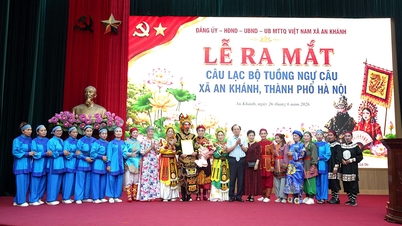 An Khánh launches traditional art clubs, spreading the value of the local cultural heritage.