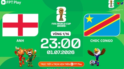 Livesändningslänk för England mot Demokratiska republiken Kongo på VTV3 (kl. 23:00 den 1 juli, åttondelsfinal, VM 2026)