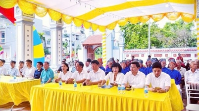 Binh Minh Commune inaugurates Ong Temple, promoting the value of local cultural heritage.