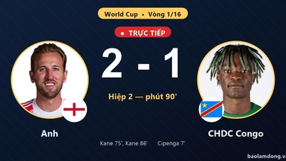 England vs Republik Demokratik Congo Secara Langsung: England mendahului perlawanan