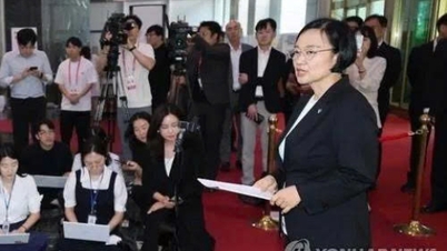 South Korea has a new female Prime Minister - Cao Bang Online Newspaper