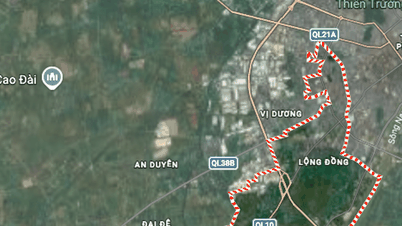 Infrastrukturplanung für den Bezirk Truong Thi, Provinz Ninh Binh: Eine neue 3,3 km lange Hauptverkehrsstraße.