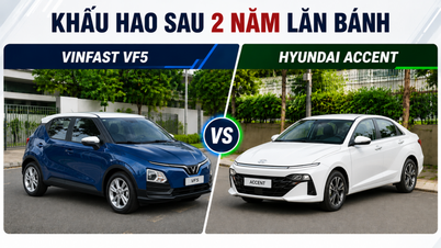 Po 2 latach użytkowania, oto spadek wartości VinFast VF5 i Hyundai Accent.