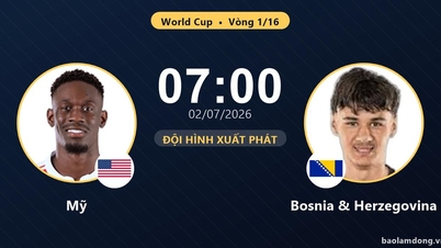 Kezdőcsapat: USA vs Bosznia-Hercegovina