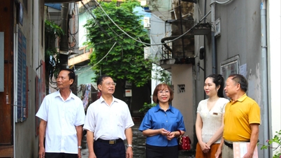 ハイフォン市の新しい村落と住宅地が稼働を開始した初日。