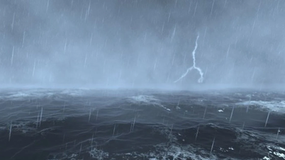 La région nord de la mer de Chine méridionale est susceptible de connaître des tempêtes et une mer très agitée.