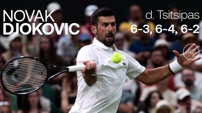 Djokovic ha sconfitto agevolmente Tsitsipas, raggiungendo un traguardo straordinario a Wimbledon.