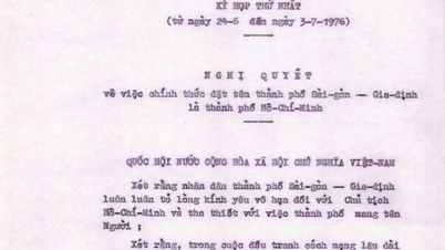 Feier zum 50. Jahrestag der Benennung von Ho-Chi-Minh-Stadt nach Präsident Ho Chi Minh.