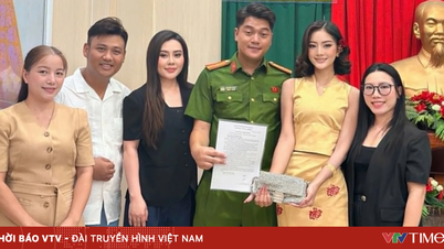 A frissen megkoronázott 2026-os Miss World Culture szépségverseny győztesét meghatotta, amikor a hanoi rendőrség segített neki megtalálni elveszett holmiját.