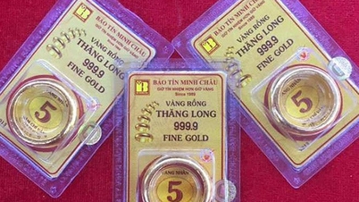 Cours de l'or aujourd'hui, 2 juillet : Comment ont fluctué les cours de l'or SJC, des bagues en or Bao Tin Minh Chau, de l'or Bao Tin Manh Hai, de l'or Phu Quy et de l'or Doji ?