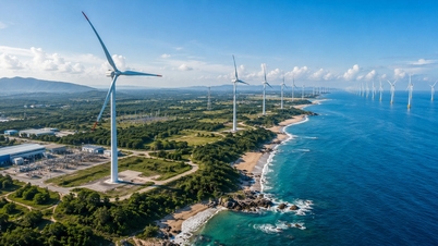 La province de Ca Mau lance les travaux du projet éolien Khai Long, d'une valeur de 6,320 milliards de VND, dans la commune de Dat Mui.