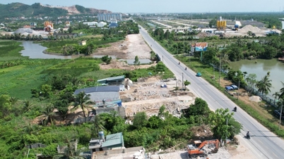 Quang Ninh: Projektet med provinsvej 338 er forsinket på grund af problemer med jordopkøb.