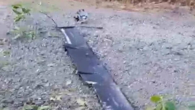 Dron przenoszący materiały wybuchowe rozbił się w pobliżu Trabzonu w Turcji.
