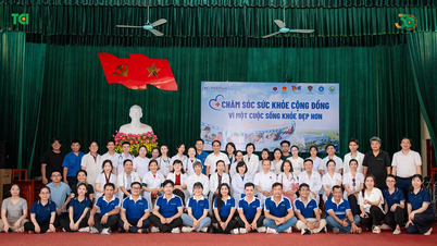 Thu Cúc TCI spreads love and provides healthcare to over 1,100 people in Phu Long commune (Ninh Binh).