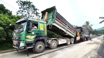 A series of transportation projects in the mountainous areas of Thanh Hoa province are being accelerated to completion before the rainy season.