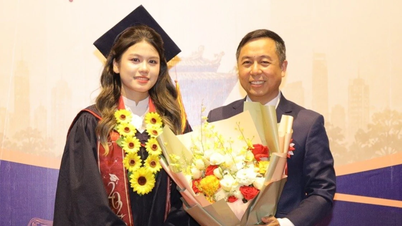 Den «gullne» listen over prestasjoner til valedictorianen ved Hanoi Capital University.