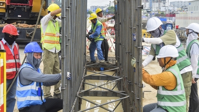 Ho Chi Minh Şehri çelik istinat duvarını indiriyor, Ben Thanh - Tham Luong metro hattı tam hat inşaat aşamasına geçiyor.