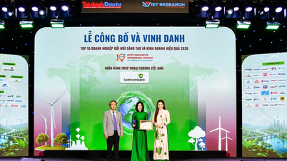Η Vietcombank συνεχίζει να ηγείται του τραπεζικού κλάδου στην καινοτομία και την επιχειρηματική αποτελεσματικότητα το 2026.