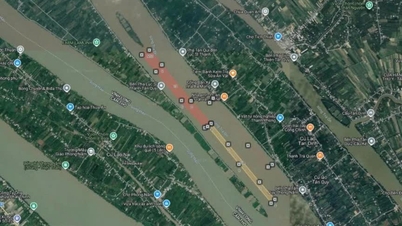 Vinh Long anuncia públicamente una línea directa para recibir quejas las 24 horas del día, los 7 días de la semana, sobre dos minas de arena en el río Hau.