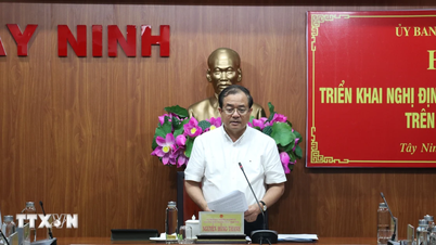 Tay Ninh tidak meninggalkan sebarang kekurangan dalam pengurusan pintu sempadan dan kawasan sempadan.