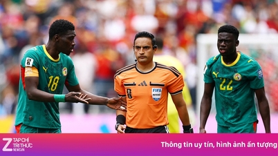 Chiếc áo kỳ lạ của trọng tài World Cup