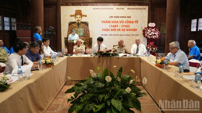 Tôn vinh giá trị di sản của Thám hoa Vũ Công Tể sau gần 300 năm