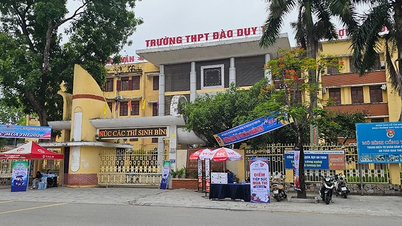 សិស្សានុសិស្សមកពីខេត្តថាញ់ហ័រទទួលបានលទ្ធផលខ្ពស់ក្នុងការប្រឡង "ពីរក្នុងមួយ"។