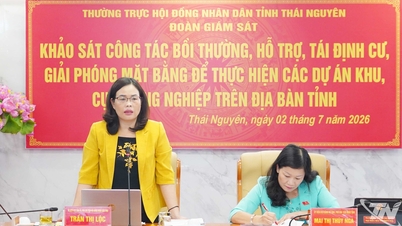 Khảo sát công tác giải phóng mặt bằng các dự án khu, cụm công nghiệp
