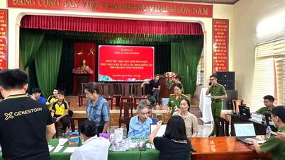 Ninh Binh: Sammlung von DNA-Proben von Angehörigen gefallener Soldaten zur Unterstützung der Identifizierung der sterblichen Überreste.