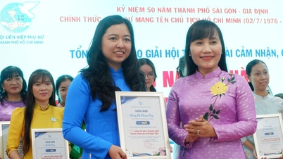 Hoang Thi Phuong Trang - lauréate du premier prix du concours d'écriture en ligne « 50 ans de la ville nommée d'après notre cher président Ho Chi Minh »