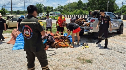 Φορτηγό έπεσε πάνω σε ομάδα προσκυνητών στην Ταϊλάνδη, σκοτώνοντας 8 μοναχούς.