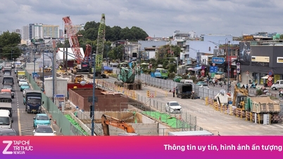 Metro Jalur 2 Ben Thanh - Tham Luong memulai pembangunan stasiun bawah tanah pertamanya.