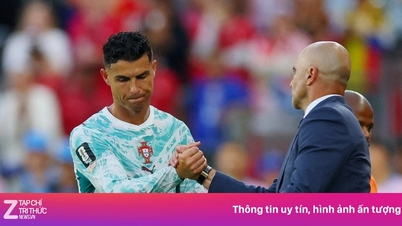 Les supporters se sont divisés en factions car Ronaldo semblait de mauvaise humeur lors de son remplacement.