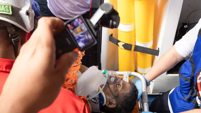 Equipes de resgate salvaram um homem que ficou preso por oito dias sob os escombros após um terremoto na Venezuela.