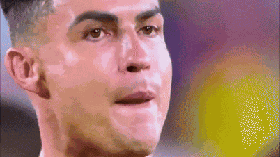 Ronaldo weinte.
