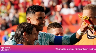 Ronaldon ja Modricin viraaliksi noussut hetki keräsi miljoonia katselukertoja.
