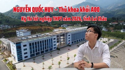 Nguyen Quoc Huy – Miglior punteggio nel gruppo A00, esame di maturità 2026, provincia di Lai Chau.