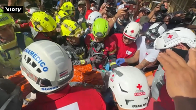 Salvarea miraculoasă a unui supraviețuitor după 8 zile blocat sub dărâmături în Venezuela.