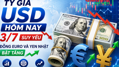 De Amerikaanse dollar is vandaag, 3 juli, verzwakt, terwijl de euro en de Japanse yen zijn gestegen.
