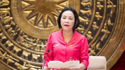 Næstformand for Nationalforsamlingen, Nguyen Thi Thanh, ledede den første samling i tilsynsdelegationen om "Gennemførelse af politikker og love om socialforsikring i perioden 2021-2026".