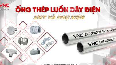 Ống thép luồn dây điện EMT Vietconduit tiêu chuẩn UL 797: Giải pháp an toàn cho hạ tầng trọng điểm