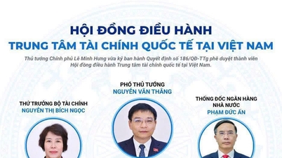 Phê duyệt thành viên Hội đồng điều hành Trung tâm tài chính quốc tế tại Việt Nam