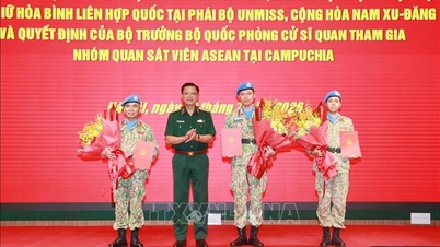 ជាលើកដំបូងហើយ ដែលមន្រ្តីកងទ័ពវៀតណាមម្នាក់បានកាន់តំណែងជាន់ខ្ពស់ក្នុងបេសកកម្មរក្សាសន្តិភាព។