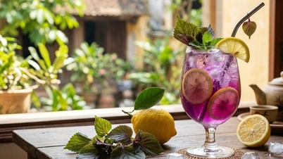 طرز تهیه چای برگ پریلا با لیموی تازه برای حفظ تمام ویتامین‌ها