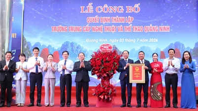 Åbner nye døre for kunstneriske og sportslige talenter i Quang Ninh.