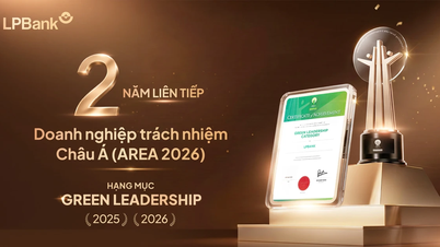 LPBank byla dva roky po sobě oceněna cenou Green Leadership a patří mezi 10 nejlepších zelených bank.