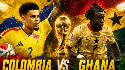 Summary of predicted score for Colombia vs Ghana at 8:30 AM on July 4, 2026