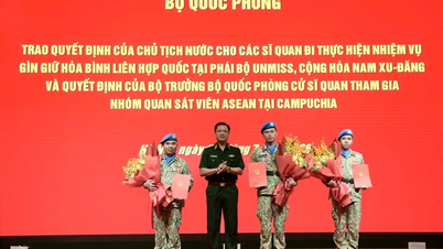 Vietnamilla on ensimmäistä kertaa upseeri korkeassa asemassa rauhanturvaoperaatiossa.