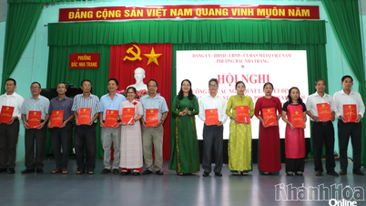 Wad Nha Trang Utara mengumumkan Resolusi mengenai penubuhan dan penyusunan semula kumpulan kediaman